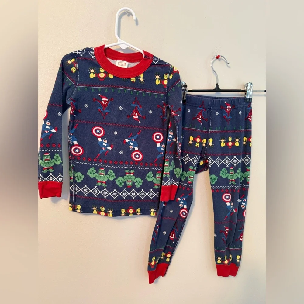 Hanna Andersson Marvel Christmas Pajamas